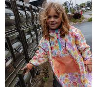 Poncho de pluie Retro Flowers (4-6 ans)