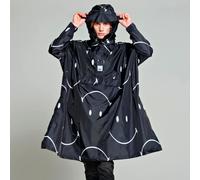 Poncho de pluie vélo recyclé Rainkiss ( Classic Smile x Smiley / Unique )