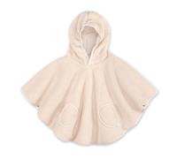 Poncho chaud de voyage Teddy bouclette Ficelle - Bemini
