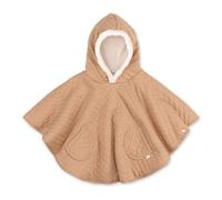 Bemini - Poncho de voyage 9-36m Pady quilted + teddy - Beige