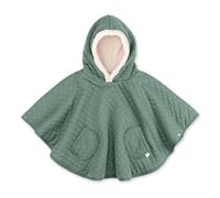Poncho de voyage - pady quilted - teddy green 12/36M(74/97)