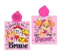Poncho en cotton Educa Borras Paw Patrol Rose 55x100 cm