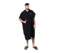 Poncho en Microfibre 24MX NoirTaille unique Noir