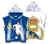 Poncho en microfibre avec capuche 55X55cm de CLUBS-Real Madrid CF G