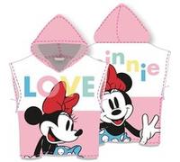 Poncho en microfibre avec capuche 55X55cm de DISNEY-Minnie G
