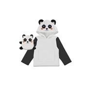 Poncho Enfant 60x95 Cm Panda, Par Soleil D'ocre
