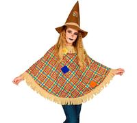Poncho épouvantail pour enfants