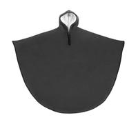Poncho Fauteuil Roulant avec Capuche, Coupe-Vent Imperméable Adulte | Doublure polaire, capuche réglable, protection intégrale, facile à enfiler, toutes saisons idéal pour les sorties