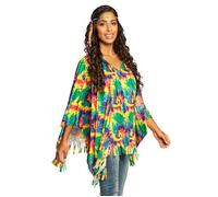 Poncho Hippie avec bandeau - Femme - M/L