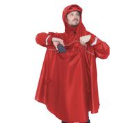 Poncho Hock spécial E-Bike ( Rouge / XL )