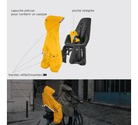 Poncho imperméable bébé Rainette Jaune
