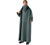Poncho Impermeable de Pluie Femme Manteau Taille universelle Ripstop Respirant Multi-Usage Coupe-Vent Couleur Unie Parfait pour Les Festivals Camping
