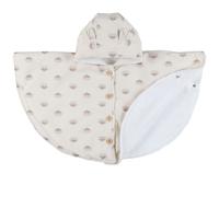 Poncho imperméable doublure Groloudoux 6-12M - Beige