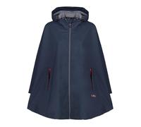 Poncho imperméable femme CMP - black blue - L - Randonnée - Manches longues - Respirant S