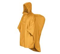 Ferrino – Grand poncho de randonnée Hiker – Jaune en nylon – Taille L/XL