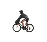 RFX+ Care Poncho imperméable vélo Raincover – bandes réfléchissantes – noir