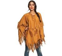 poncho indienne - boland 44095 Marron G