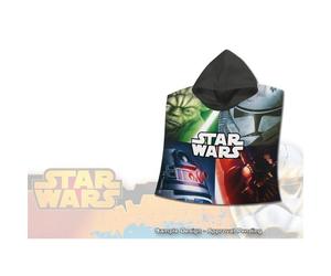 Poncho Mer Star Wars Marvel Super-Héros - Peignoir de Bain Serviette Microcotone