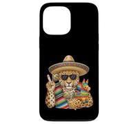 Poncho Mexicain Léopard Cinco De Mayo Fiesta Sombrero Meme Coque pour iPhone 13 Pro Max