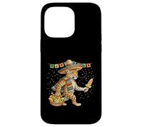 Poncho Mexicain Léopard Cinco De Mayo Fiesta Sombrero Meme Coque pour iPhone 14 Pro Max