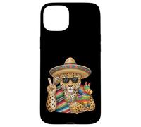Poncho Mexicain Léopard Cinco De Mayo Fiesta Sombrero Meme Coque pour iPhone 15 Plus
