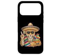 Poncho Mexicain Léopard Cinco De Mayo Fiesta Sombrero Meme Coque pour iPhone 17 Pro Max