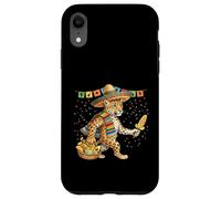 Poncho Mexicain Léopard Cinco De Mayo Fiesta Sombrero Meme Coque pour iPhone XR