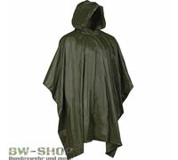 PONCHO MILITAIRE BASIC CAPE DE PLUIE EXTÉRIEURE BW PROTECTION CONTRE L'HUMIDI...