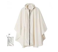 Poncho Pluie Adulte Hommes Femmes Anti Cape Longue Réutilisable Multifonctions 3 en 1 Plastique Imperméable Respirant avec Capuche pour Camping Randonnée Vélo Pêche Voyage
