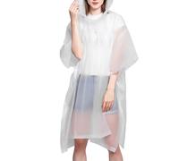 Poncho Pluie Femme Imperméable Transparent Capuche RandonnéeCape Ciré Velo Festival Impermeable Extérieur Portable Chic Et Elegant Vêtements Imperméables Plage De Camping