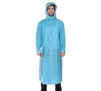 Poncho Pluie Imperméable Homme et Femme Unisexe Réutilisable Bâche Abreuvoir Sol Cape de en Matériau Eva Ripstop Respirant Multi-Usage Poncho/Tapis Camping/Ombre Camping