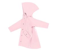 Poncho Pluie Imperméable,Poncho De Pluie À Capuche Enfant Imperméable Réutilisable Vêtements De Pluie Boutonnée Pour Randonnée Voyage Garçons Filles Cape De Pluie Coupe-Vent Outdoor Rose 11-12 Ans