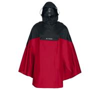 Vaude Bike Covero Ii Waterproof Poncho Rouge L Homme Indian Red
