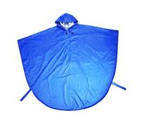 Poncho pour fauteuil roulant avec bande réfléchissante imperméable et portable avec capuche