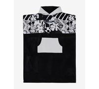 Poncho Quiksilver Hoody noir gris