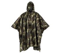 Poncho Rain Poncho Ripstop Badger Outdoor - Woodland