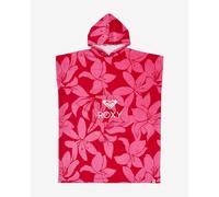 Poncho Roxy Stay Magical Imprimé rose rouge