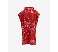 Poncho Roxy Stay Magical Printed rouge blanc femme