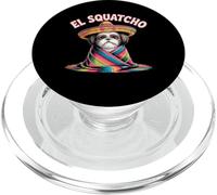 Poncho Shih Tzu pour Chien Shihtzu El Squatcho Shitzhu Shih Tzu PopSockets PopGrip pour MagSafe