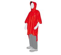 Poncho TATONKA 2 M-L rouge - Imperméable, résistant au vent et à la tempête pour la randonnée en montagne