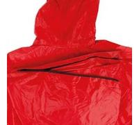 Poncho Tatonka Cape pour Homme - Taille L - Rouge - Manches longues - Couture étanche Rouge