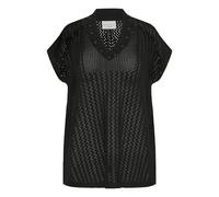 KAFFE CURVE Cape 'Rosa' noir, Taille S-M