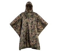 Helikon-Tex Poncho modèle américain – Polyester – PL Woodland – taille unique grande