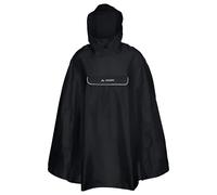 Vaude Bike Valdipino Waterproof Poncho Noir S Homme