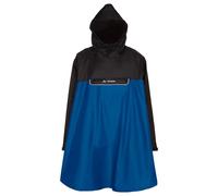 VAUDE Poncho Valero imperméable – Mixte – Bleu/Noir – Taille M – Modèle 2025