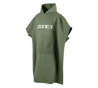 ZONE3 Poncho Microfibre Junior Vert Taille unique