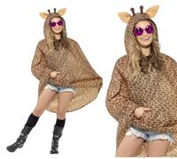 Ponchos Animaux Imperméables Pour Adultes Unisexes De Fête