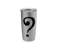 Ponctuation ? Point d'interrogation Poser une question Connaissances Gobelet isotherme en acier inoxydable double paroi