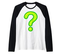 Ponctuation ? Point d'interrogation Poser Une Question Knowledge Green Manche Raglan