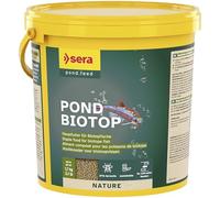 Pond Biotop Nourriture Biologique pour Poissons Rouges 3,8 l (1,7 kg) à Base de Farine d'insectes Durable